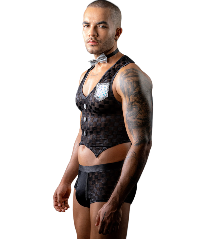 Déguisement Sexy Serveur 3 pieces
