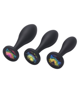 Bijou Anal Silicone Goutte d'Eau