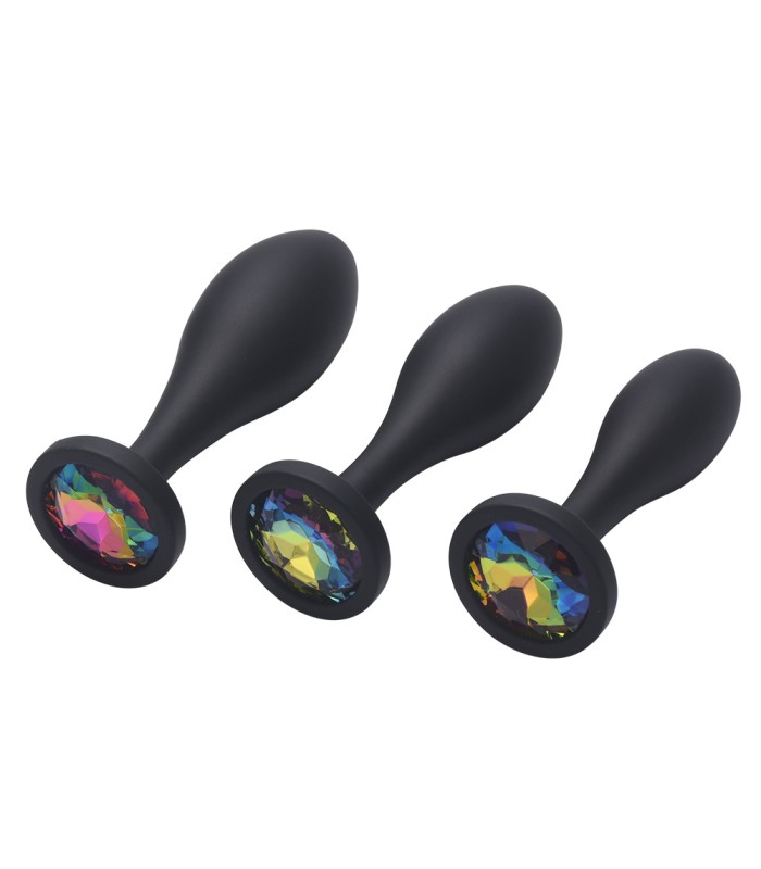 Bijou Anal Silicone Goutte d'Eau