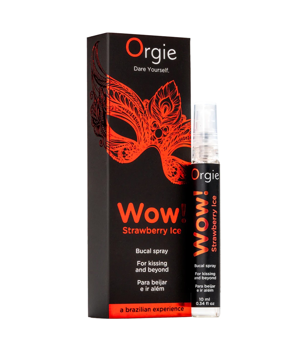 Spray pour Fellation WOW Fraise Glacée 10ml