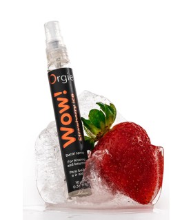 Spray pour Fellation WOW Fraise Glacée 10ml