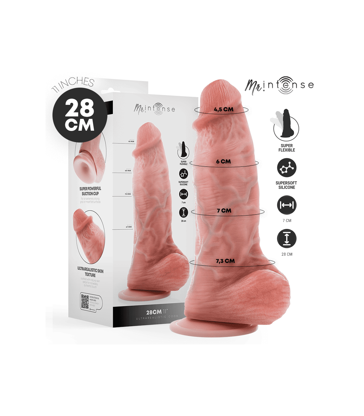 Godemichet Ventouse XL
