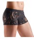 Boxer Homme original Transparent Noir