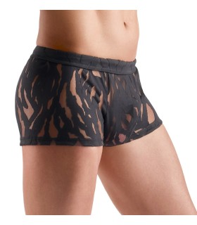 Boxer Homme original Transparent Noir