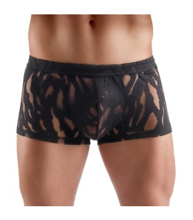 Boxer Homme original Transparent Noir