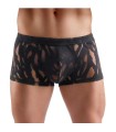 Boxer Homme original Transparent Noir