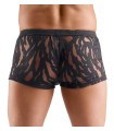 Boxer Homme original Transparent Noir