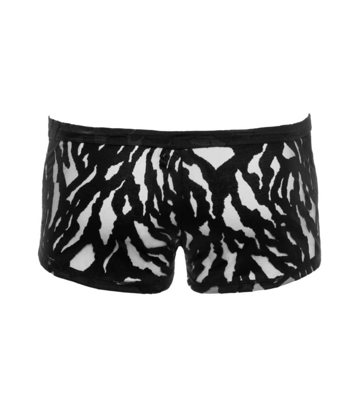 Boxer Homme original Transparent Noir