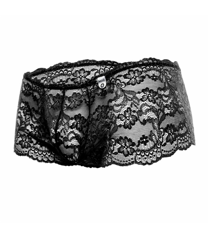 Boxer Sexy en Dentelle Noir Mob