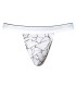 Jockstrap Blanc Marbré Soo Cumfy
