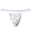 Jockstrap Blanc Marbré Soo Cumfy