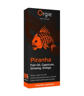 Crème Stimulante  à Effets Orgie Piranha