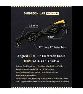 Cable d'Électrostimulation Dungeon Lab