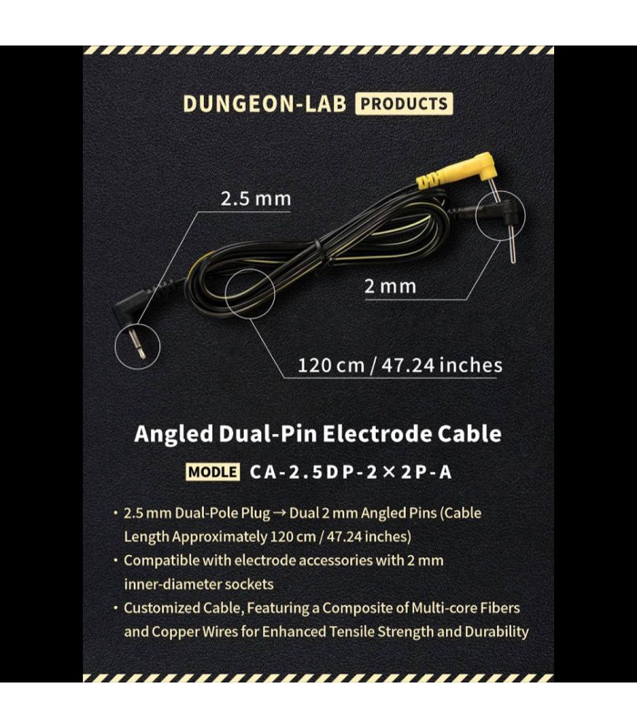 Cable d'Électrostimulation Dungeon Lab