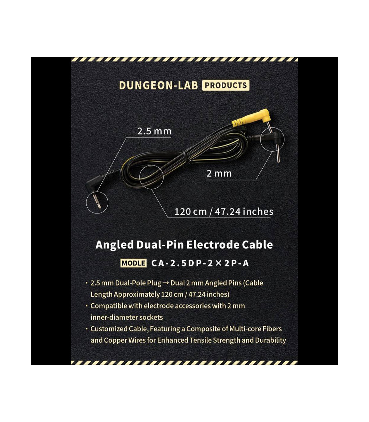 Cable d'Électrostimulation Dungeon Lab