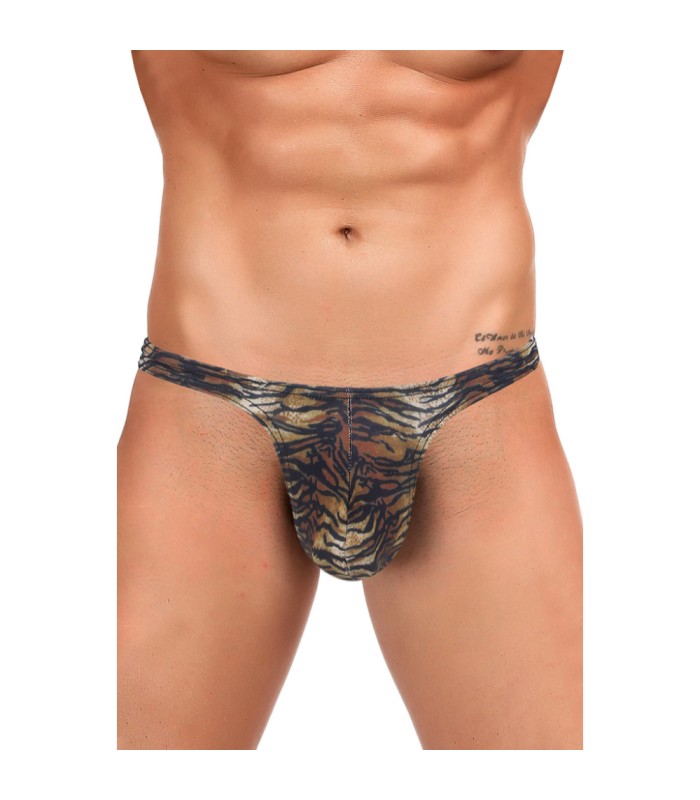 String Sexy Rayure de Tigre