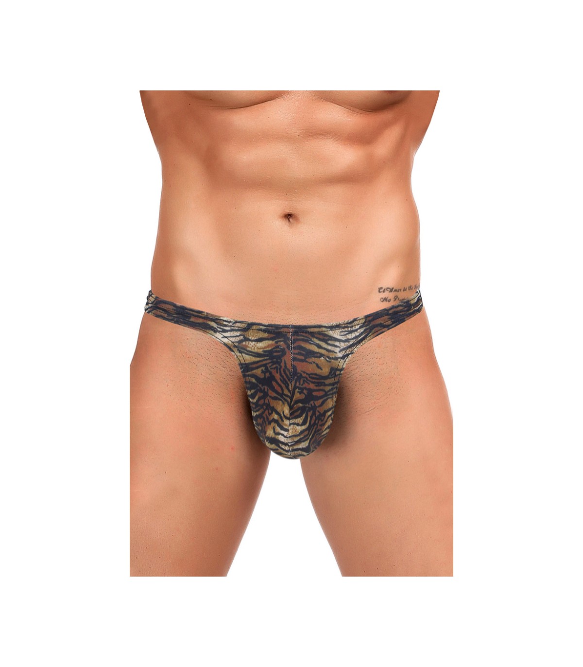 String Sexy Rayure de Tigre