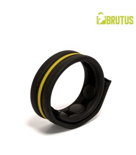 Cockring Neoprene à Pressions Brutus jaune