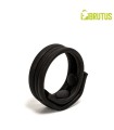 Cockring Neoprene à Pressions Brutus noir