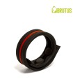 Cockring Neoprene à Pressions Brutus rouge