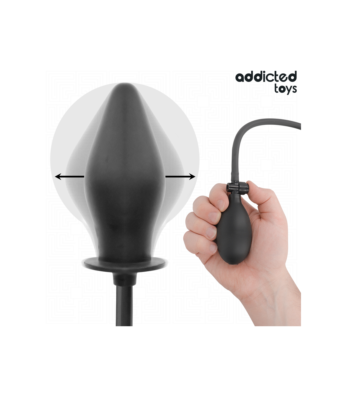 Plug Gonflable Addicted Toys 7 cm Maxi
