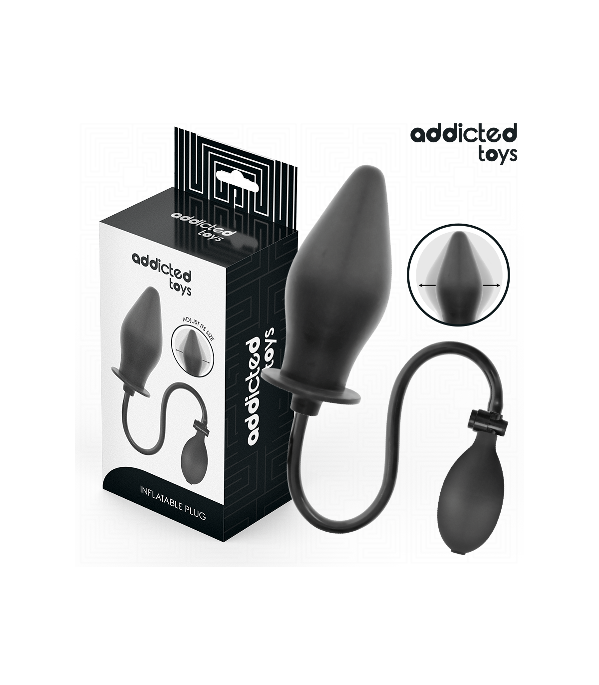 Plug Gonflable Addicted Toys 7 cm Maxi