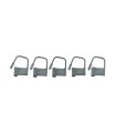 Lot 5 Cadenas Numérotés pour cages de chasteté