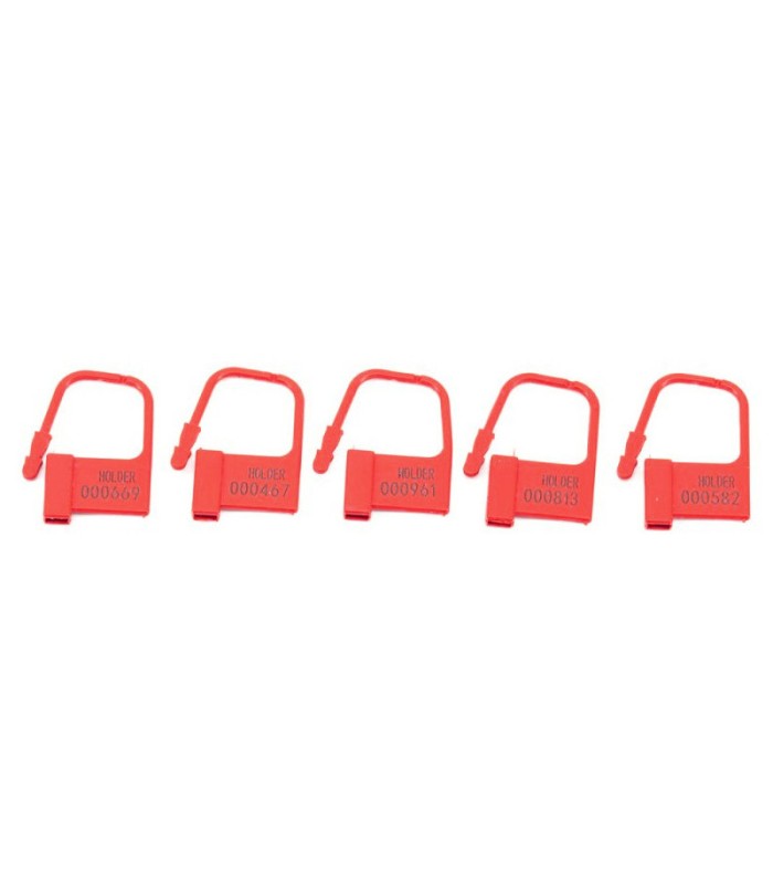 Lot 5 Cadenas Numérotés pour cages de chasteté