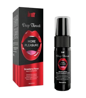 Spray Gorge Profonde Deep Throat Fraise