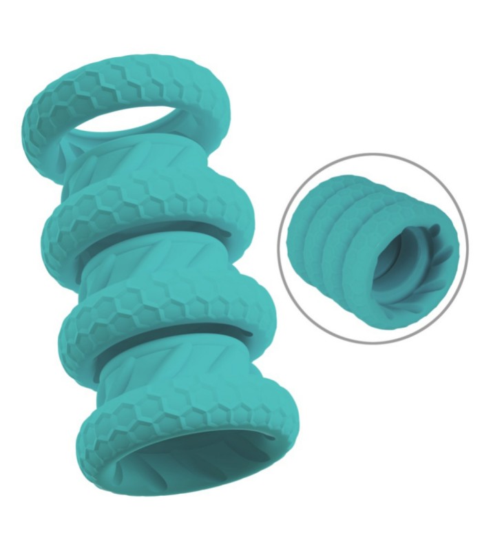 Set de 4 Anneaux pour Pénis et Testicules