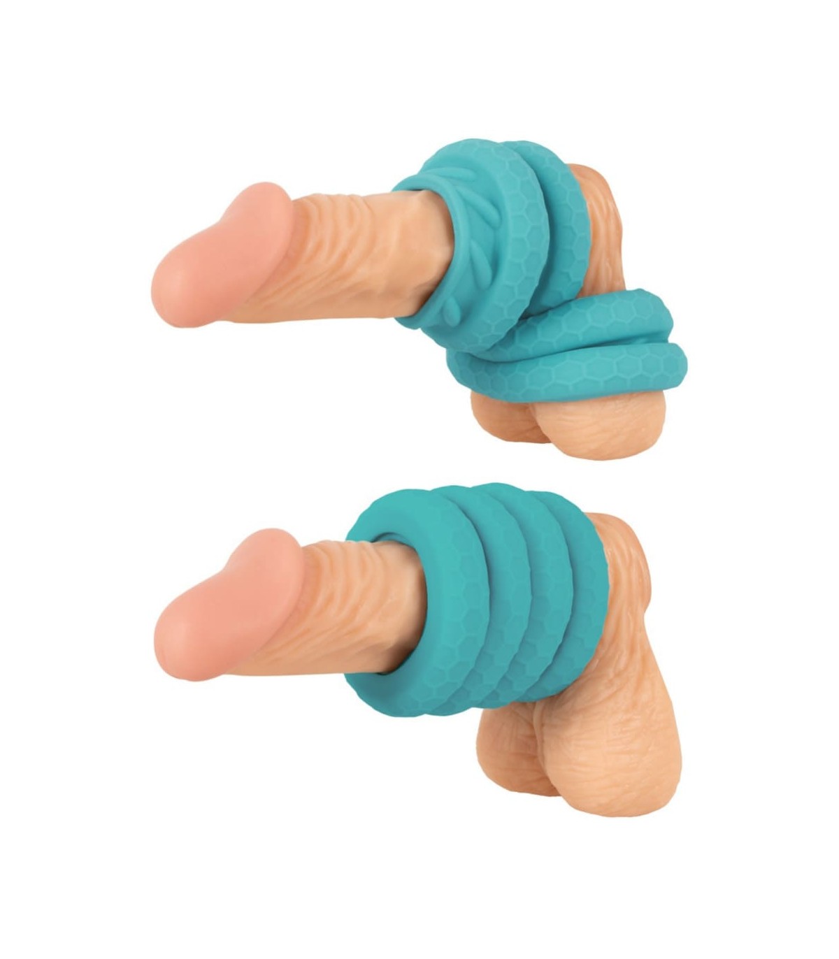 Set de 4 Anneaux pour Pénis et Testicules