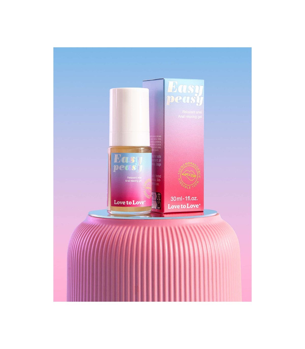 Gel Relaxant Anal Easy Peasy pour homme gay