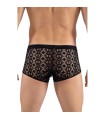 Boxer Homme Sexy Brodée Noir Look Me