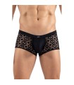 Boxer Homme Sexy Brodée Noir Look Me