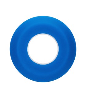 Tunnel Anal avec Bouchon Bleu Bulge Peeper
