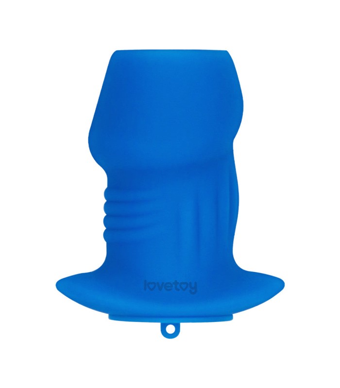 Plug Tunnel Ouvert Bleu Lovetoy