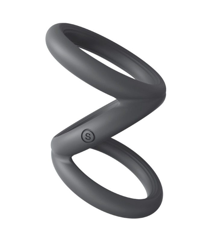 Cockring Silicone Triple Cock 40mm