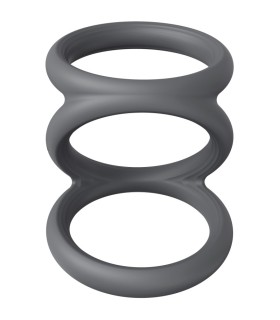 Cockring Silicone Triple Cock 40mm
