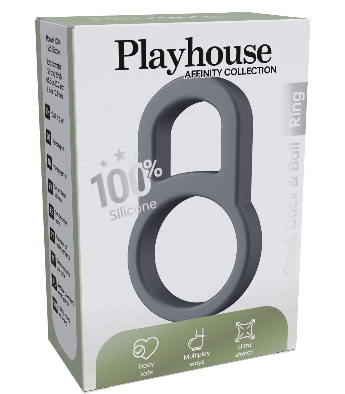 Double Anneau Pénien Extensible PlayHouse