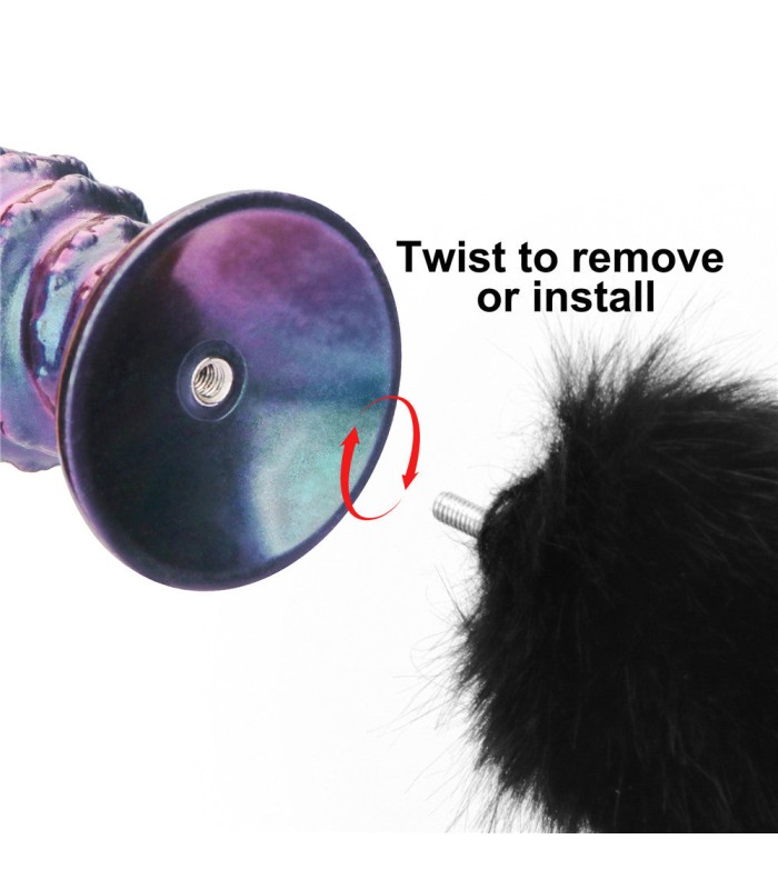 Plug Anal Brillant Misty Tail