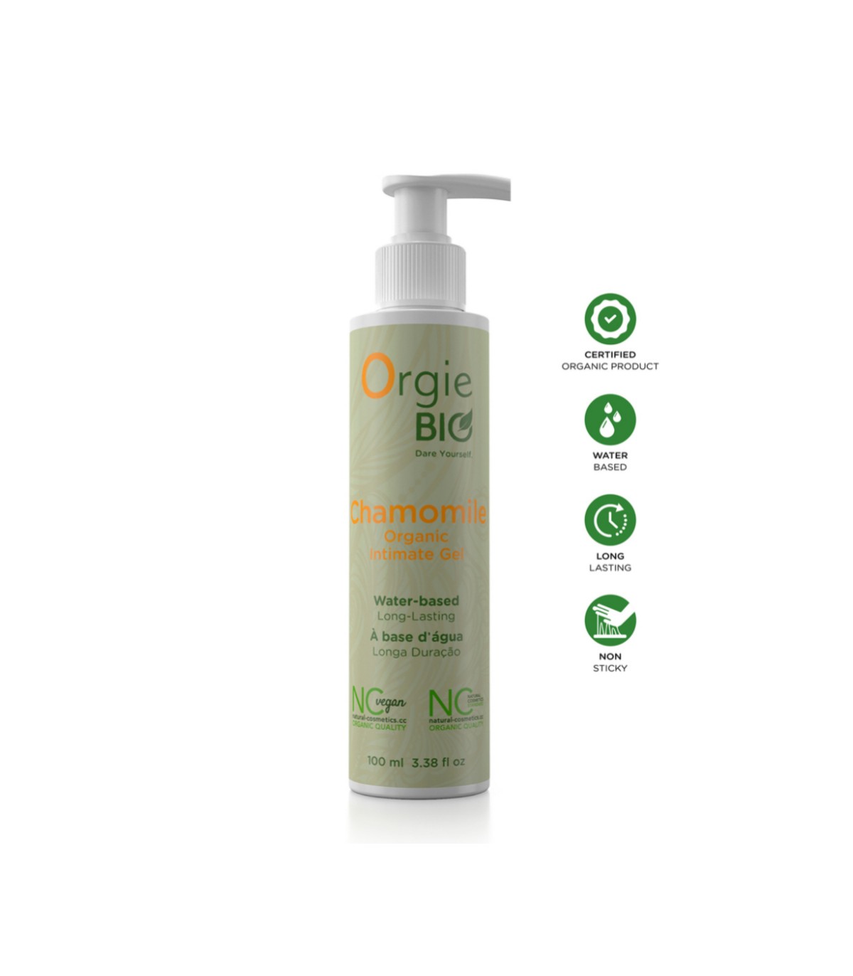 Lubrifiant Eau Bio à la Camomille