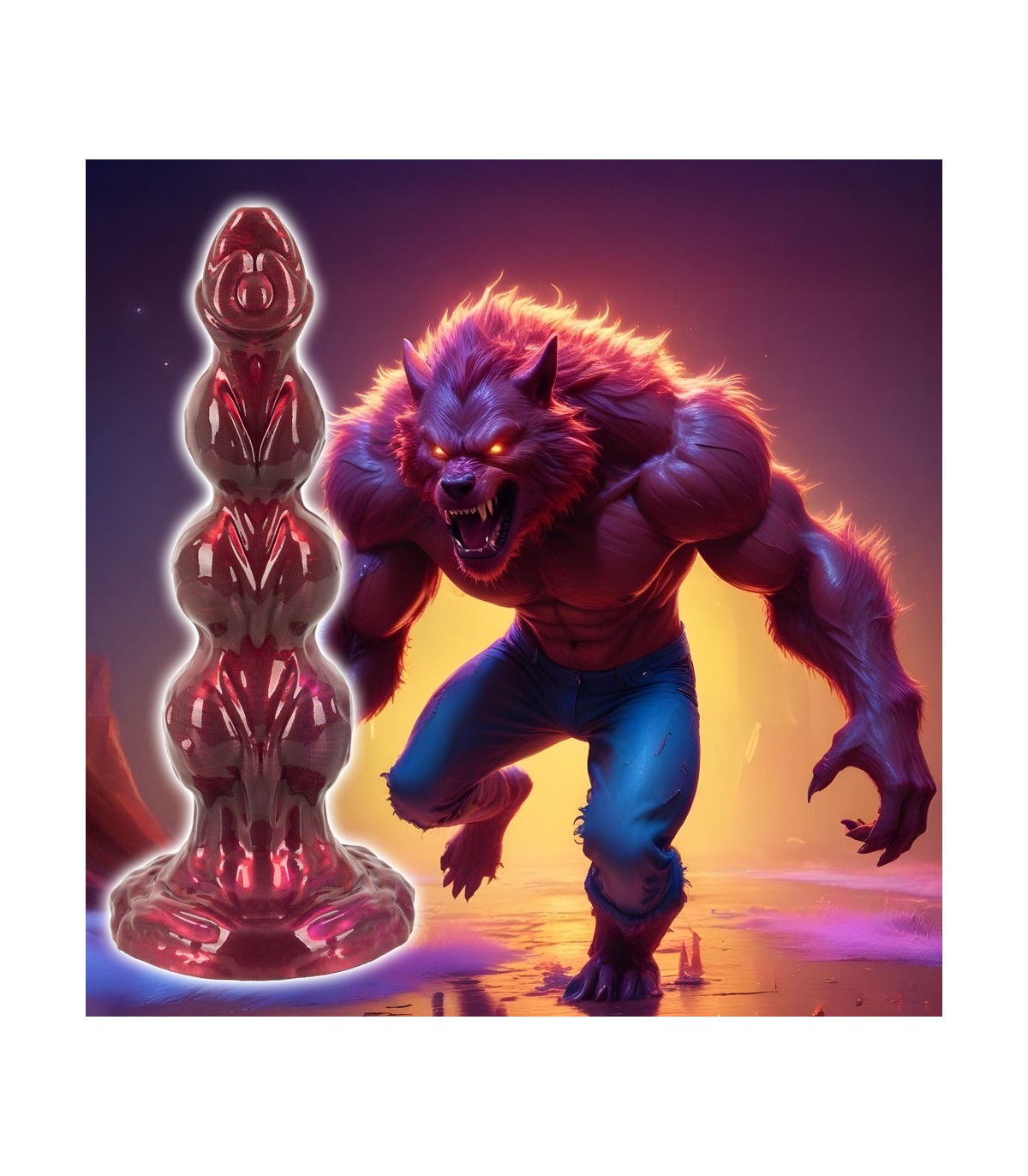 Gode Monstre Rouge Werewolf