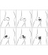 Lot de 6 Anneaux Extensible Cock & Ball