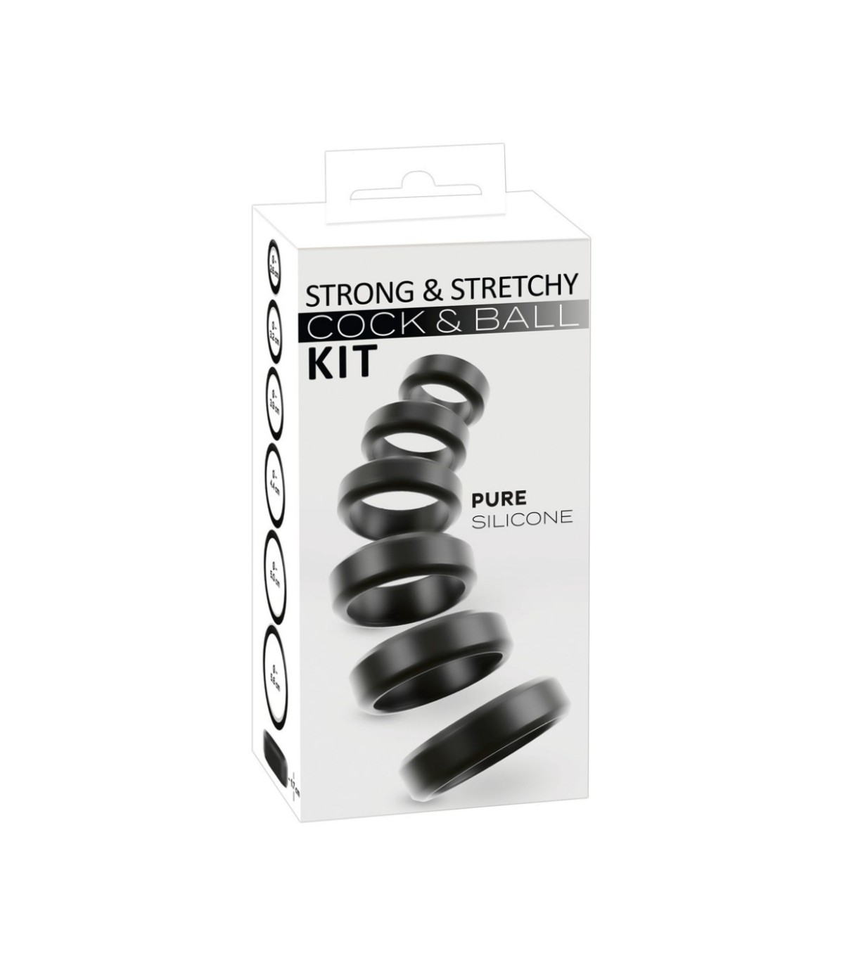 Lot de 6 Anneaux Extensible Cock & Ball