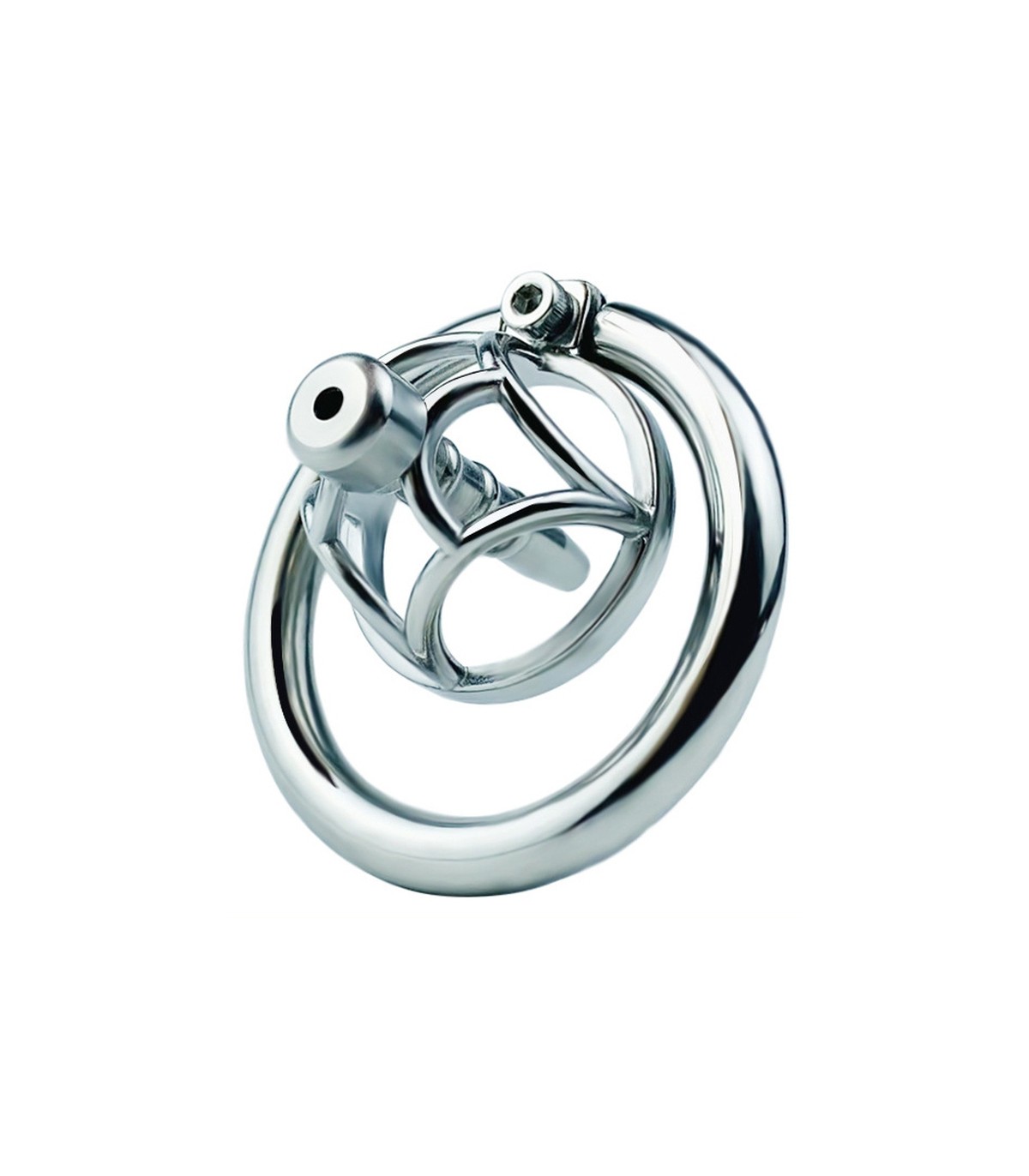 Cage de Chasteté avec Plug Urétral Hexy