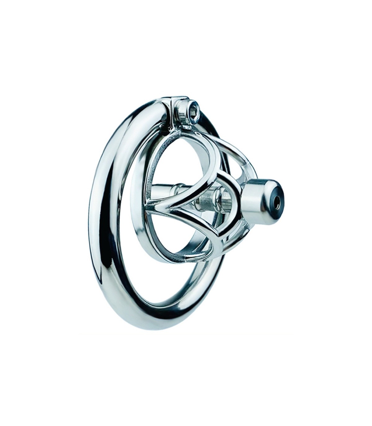 Cage de Chasteté avec Plug Urétral Hexy