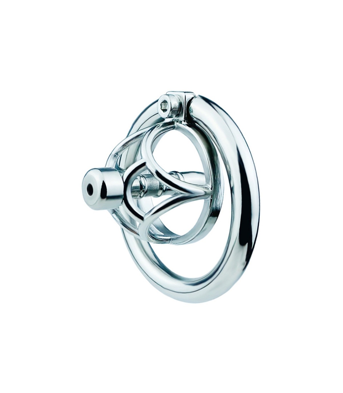 Cage de Chasteté avec Plug Urétral Hexy