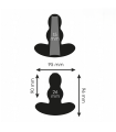 Plug Tunnel Anal Silicone 4,5cm
