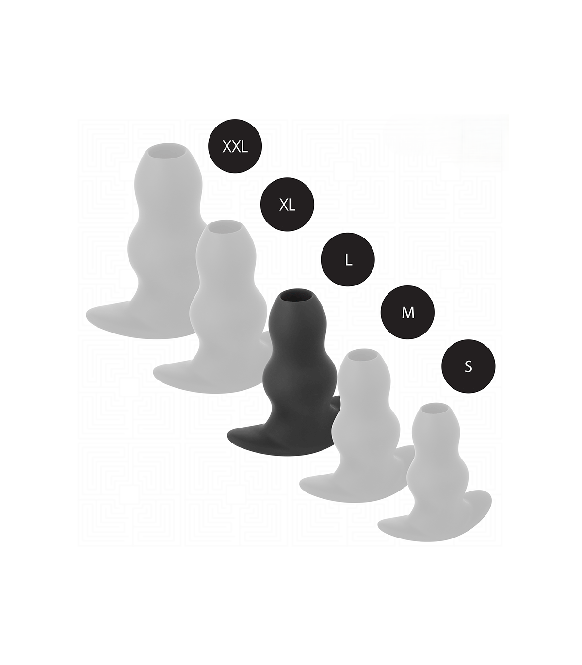 Plug Tunnel Anal Silicone 5cm