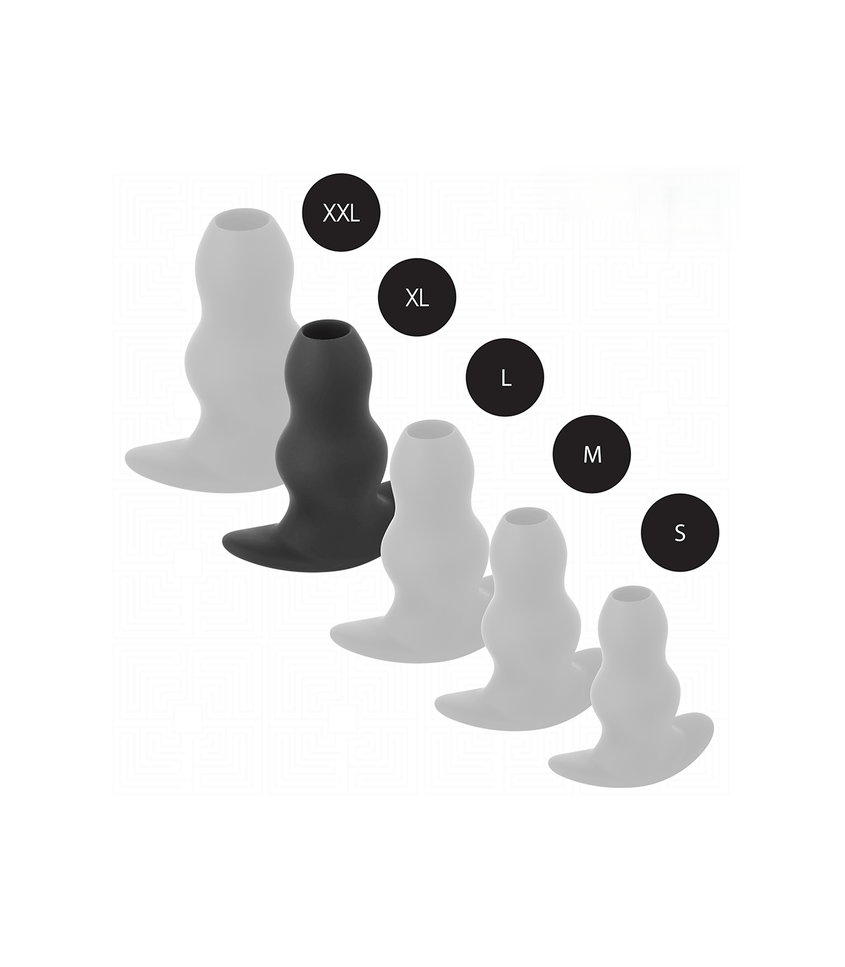 Plug Tunnel Anal Silicone 5cm